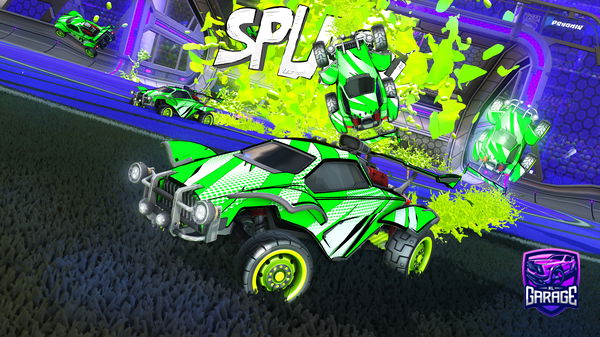 A Rocket League car design from Lexa_S78