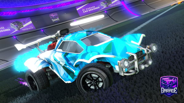 A Rocket League car design from Stelio