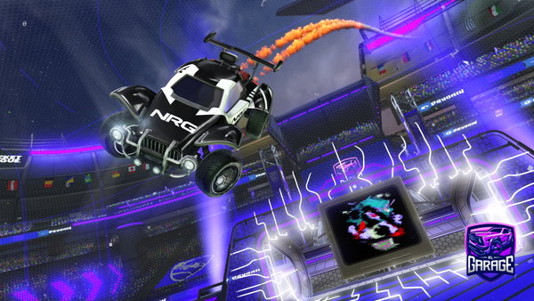 A Rocket League car design from GH0ST1507