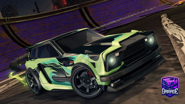 A Rocket League car design from LociHealy