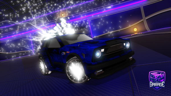 A Rocket League car design from intoblivion