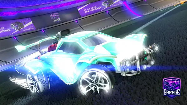 A Rocket League car design from Moonlight1015512