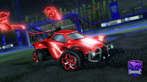 A Rocket League car design from Beinggforyou