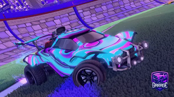 A Rocket League car design from floopdafinn