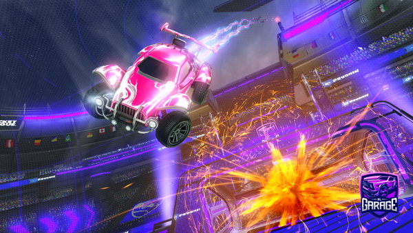 A Rocket League car design from TomBockWurst