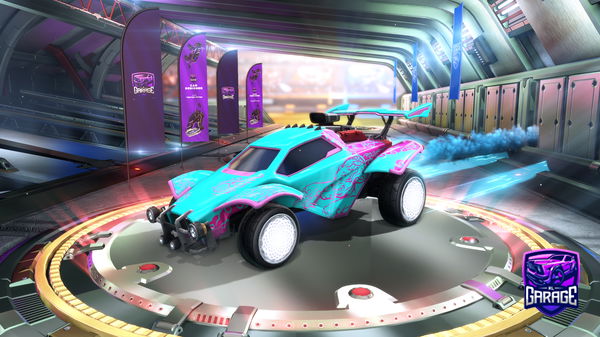 A Rocket League car design from Tixm