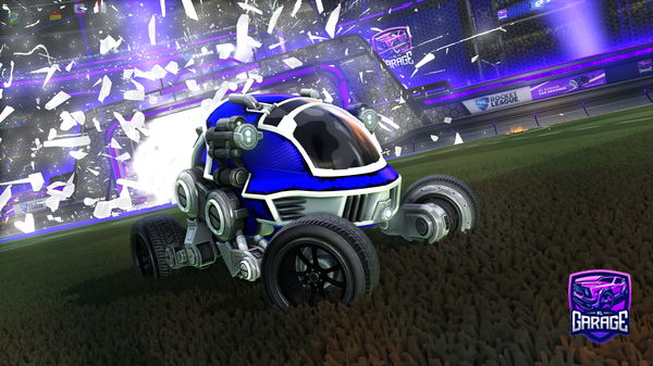 A Rocket League car design from Hublia