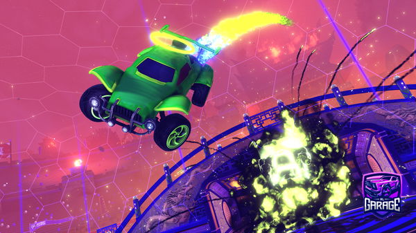 A Rocket League car design from Maur8tto