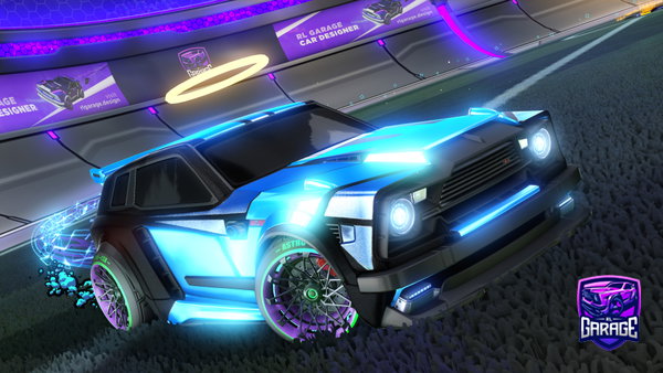 A Rocket League car design from GreedyPig9707