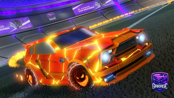 A Rocket League car design from ItzEvan26