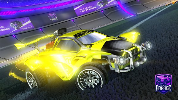 A Rocket League car design from DragonSlay