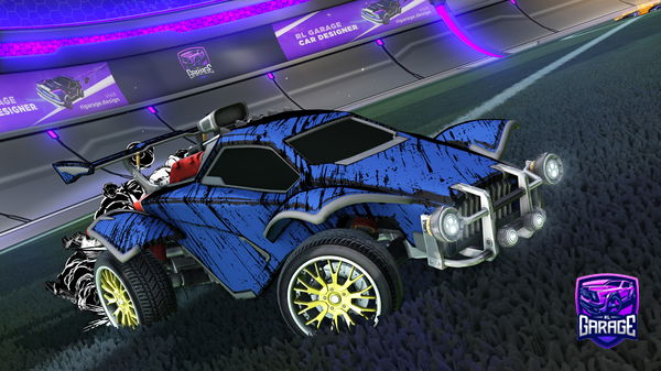 A Rocket League car design from GhostAmac