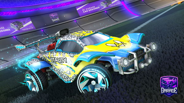 A Rocket League car design from addmypsnNightfaller45