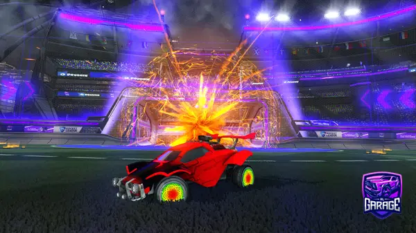 A Rocket League car design from jediknight