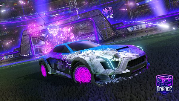 A Rocket League car design from Mypify
