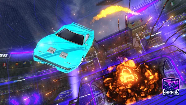 A Rocket League car design from Yannirags