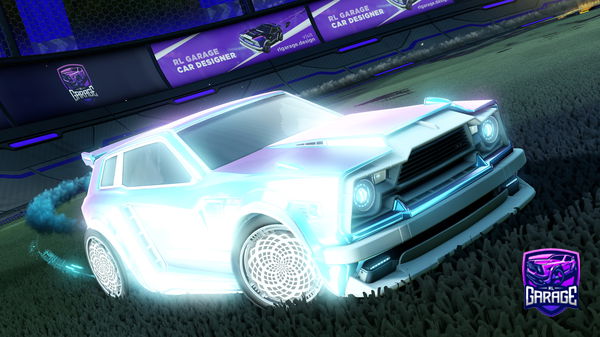 A Rocket League car design from Dogsarecool1984