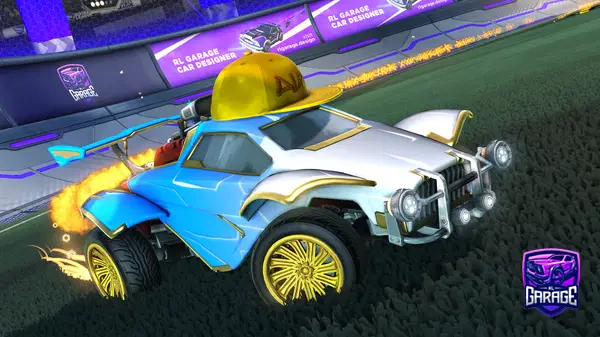 A Rocket League car design from leoshredz
