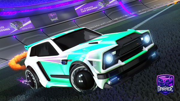 A Rocket League car design from ccccheo