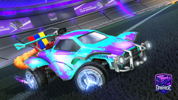 A Rocket League car design from FarOstich3439