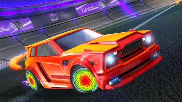 A Rocket League car design from Muddy_bud