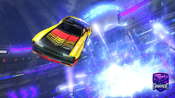 A Rocket League car design from Patro22