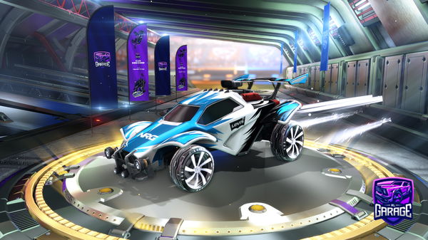 A Rocket League car design from Tapin