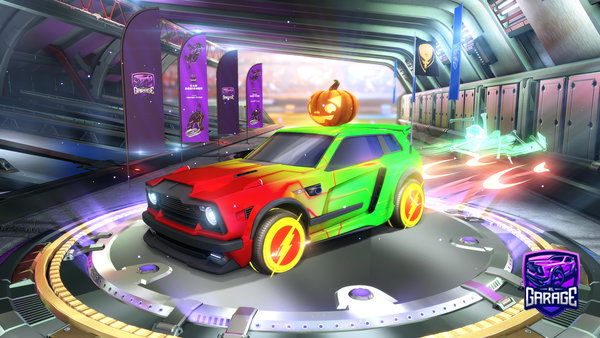 A Rocket League car design from mohamed64