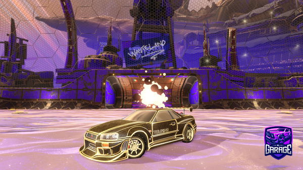 A Rocket League car design from K4M1X