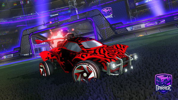 A Rocket League car design from Glxy_Rl