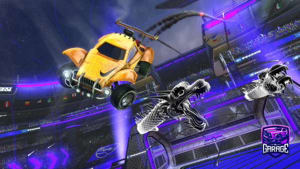 A Rocket League car design from Lizarxkid1197