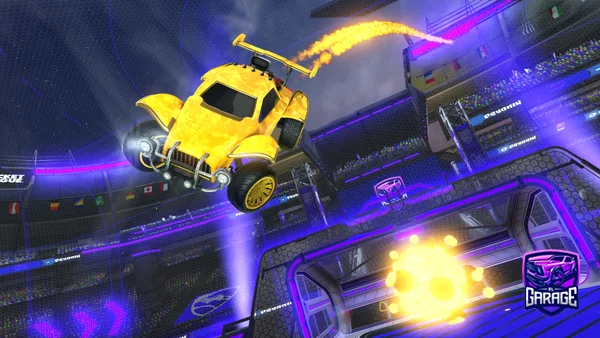 A Rocket League car design from Hxllxw