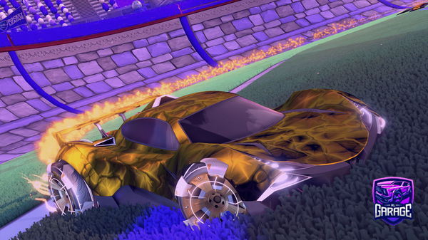 A Rocket League car design from Ildavid8