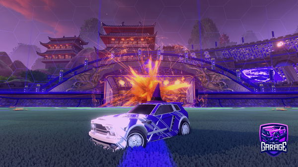 A Rocket League car design from ga11xy