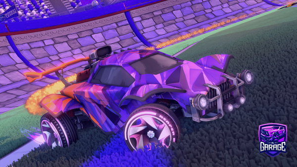 A Rocket League car design from elct