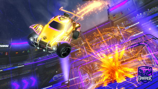 A Rocket League car design from Jesse14