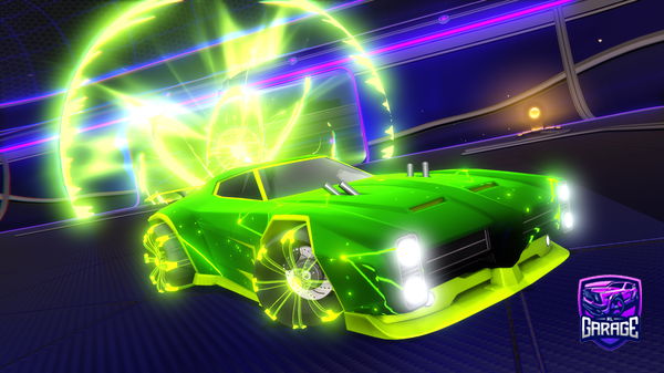 A Rocket League car design from SALOC1N