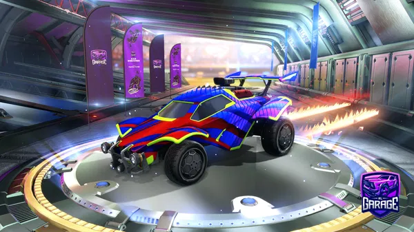 A Rocket League car design from Ti_Re10