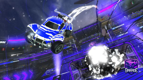 A Rocket League car design from w7ltet