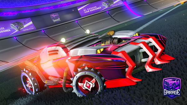 A Rocket League car design from Indiewowow9wowpw