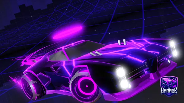 A Rocket League car design from ChevyRL