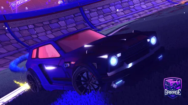 A Rocket League car design from sushiben