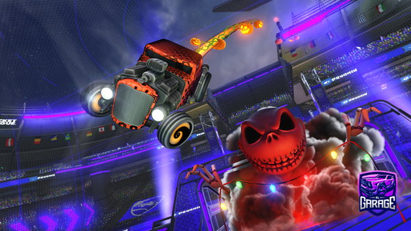 A Rocket League car design from TaxForce