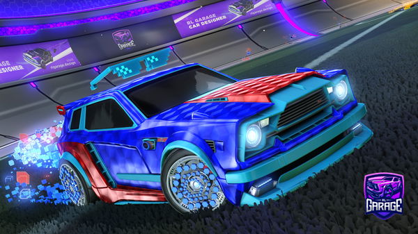 A Rocket League car design from SplitLemon