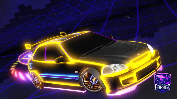 A Rocket League car design from ogclemental