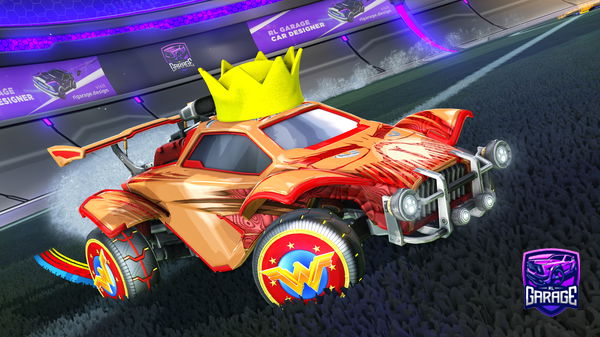 A Rocket League car design from DA_1RISH_KID