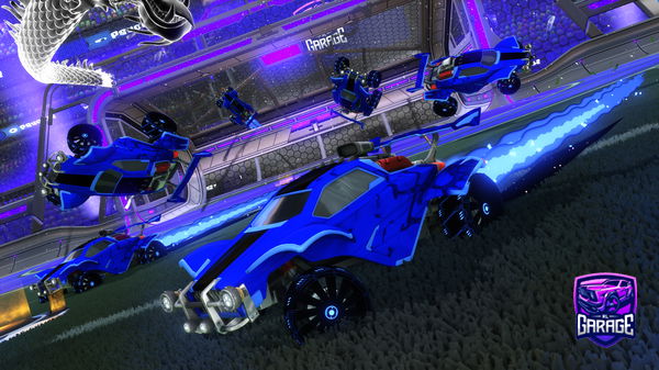 A Rocket League car design from Risky3O3
