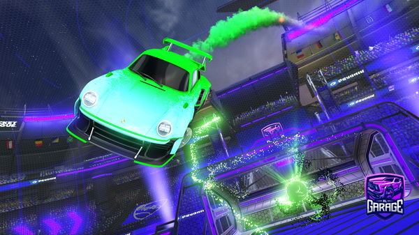 A Rocket League car design from Bul3wd