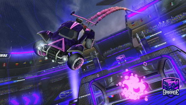 A Rocket League car design from JoniShadow