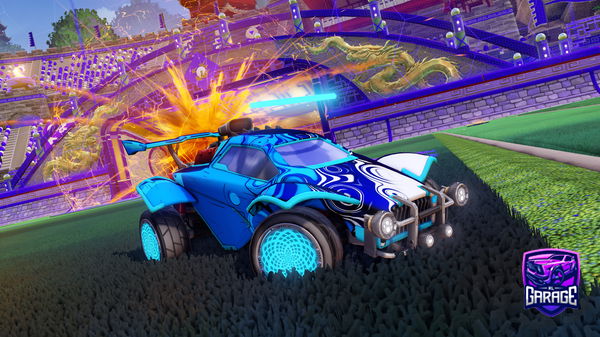 A Rocket League car design from Flkdjdkej